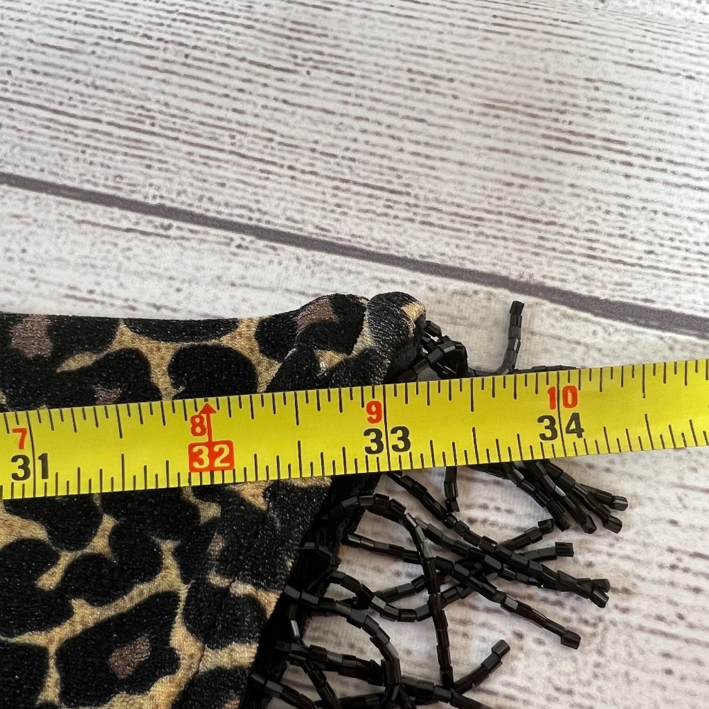 VIC USA EMBELLISHED LEOPARD TOP - Picture 9 of 9